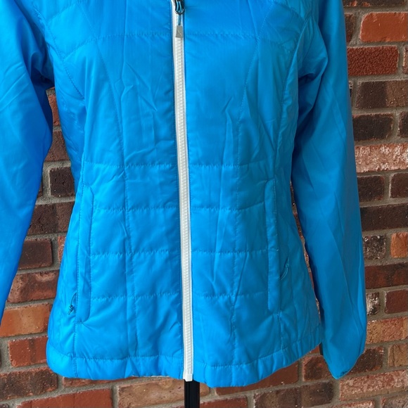 EDDIE BAUER LIGHTWEIGHT BLUE PUFFER JACKET SIZE SMALL - Picture 3 of 14